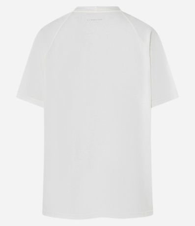 Remera Alargada Deportiva en Algodón con Estampa Athletic 5