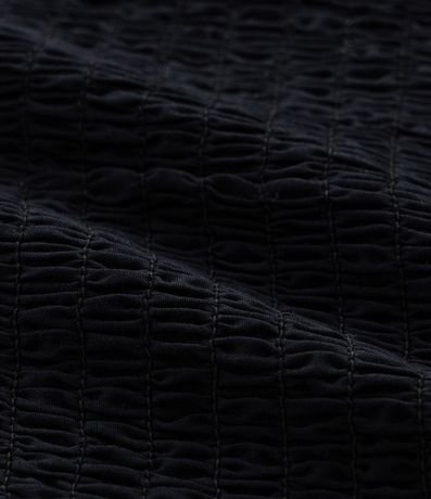 Blusa Cropped Infantil en Tricolina con Bordados en las Mangas - Talle 5 a 14 años 4