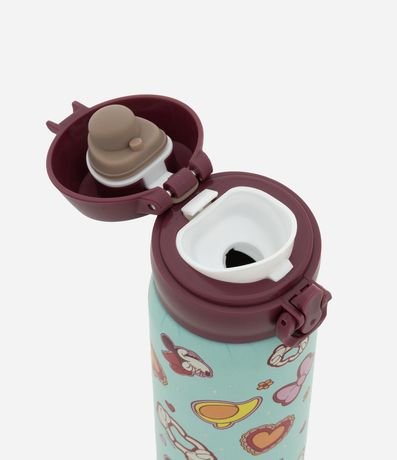 Botella Térmica con Tapa Botón y Estampa Minnie 2