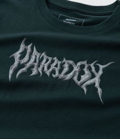 Remera Infantil con Lettering Paradox en Relieve - Talle 5 a 14 años 4