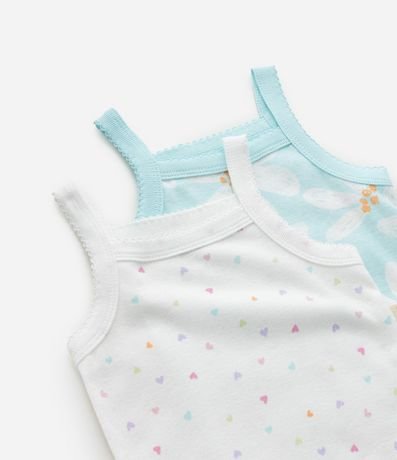 Kit 02 Bodies Infantiles en Rib con Estampa - Talle 0 a 18 meses 6