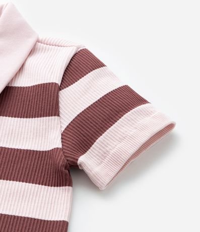 Camisa Infantil con Cuello Polo Seamless - Talle 5 a 14 años 4