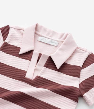 Camisa Infantil con Cuello Polo Seamless - Talle 5 a 14 años 6