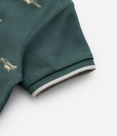 Conjunto Infantil en Piquet con Bordado Caimán - Talle 1 a 6 años 8