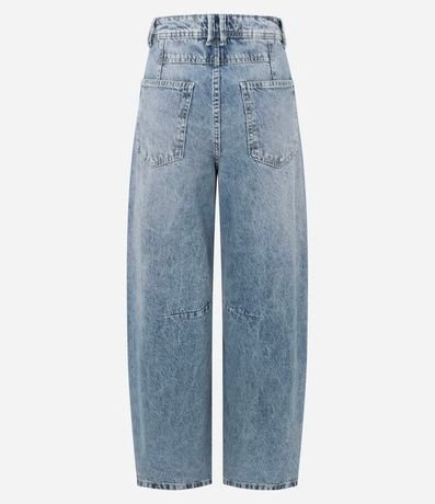 Pantalón Barrel en Jeans Marmorizado 2