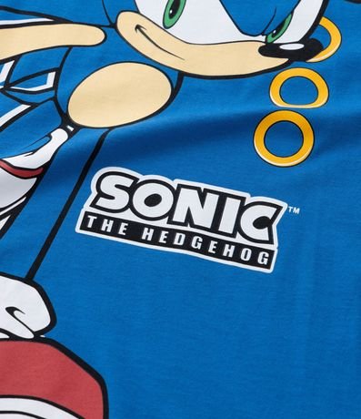 Remera Comfort Infantil con Estampa Sonic- Talle 5 a 14 años 3