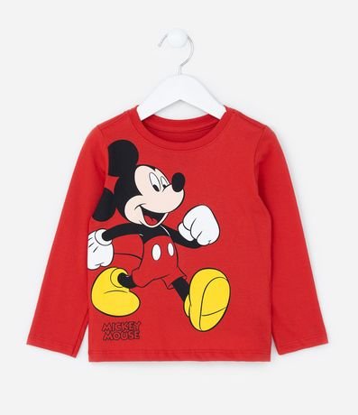 Remera Infantil con Estampa de Mickey - Talle 1 a 6 años