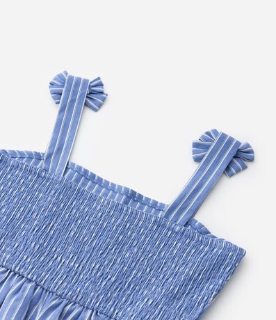 Blusa Infantil en Tricolina con Estampa Hilo Teñido - Talle 5 a 14 años 7