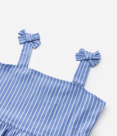 Blusa Infantil en Tricolina con Estampa Hilo Teñido - Talle 5 a 14 años 8