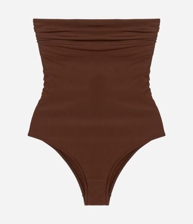 Malla sin Asa en Microfibra con Busto Drapeado 5