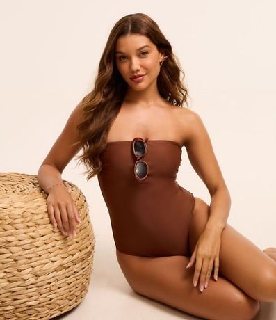 Malla sin Asa en Microfibra con Busto Drapeado