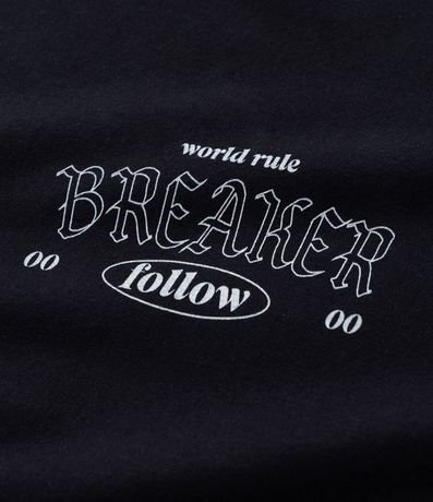 Remera Infantil con Estampa Lettering Frente y Espalda - Talle 5 a 14 Años 5