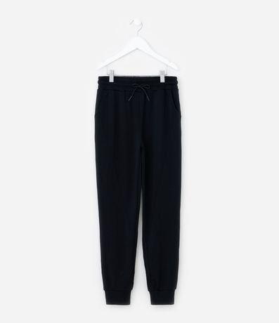 Pantalón Jogger Infantil en Modal Básica - Talle 5 a 14 años
