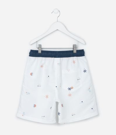 Bermuda Infantil con Estampa de Mini Ícones - Talle 5 a 14 años 2
