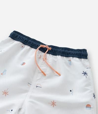 Bermuda Infantil con Estampa de Mini Ícones - Talle 5 a 14 años 5