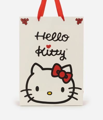 Bolsa de Regalo Pequeña con Estampa Hello Kitty con Tarjeta y Sobre 2