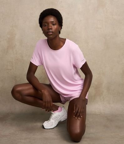 Remera Deportiva Texturizada con Detalle Reflectante 5