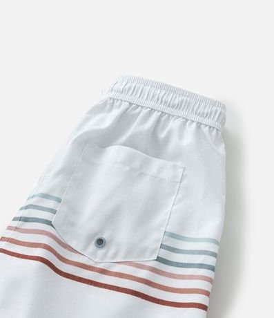 Bermuda Infantil con Rayas Degradês - Talle 5 a 14 años 5