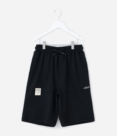 Bermuda Infantil en Modal con Bolsillos - Talle 5 a 14 Años 2