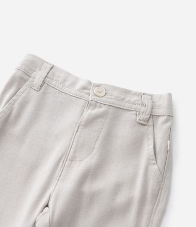 Pantalón Infantil en Cambraia con Bolsillo Cuchillo - Talle 0 a 18 Meses 6