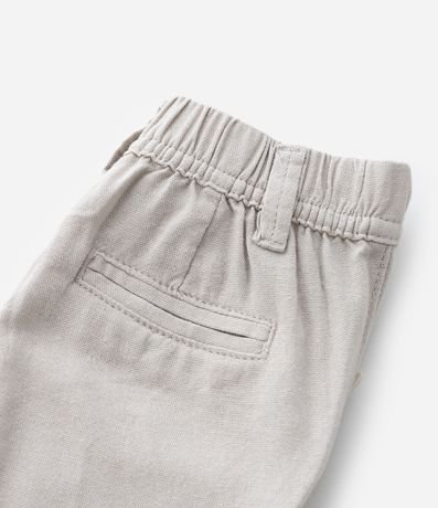 Pantalón Infantil en Cambraia con Bolsillo Cuchillo - Talle 0 a 18 Meses 8