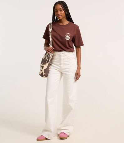 Remera T-shirt en Algodón con Estampa Market 2