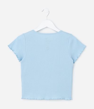 Blusa Infantil Acanalada con Estampa Hello Kitty y Frutillas - Talle 5 a 14 años 4