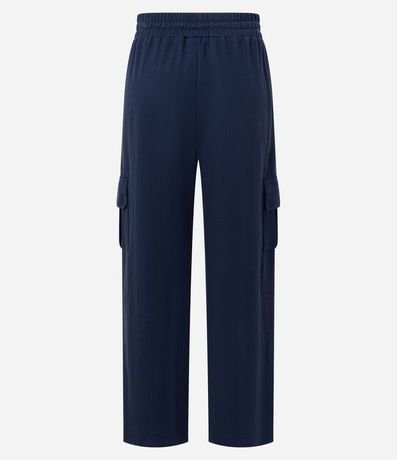 Pantalón Ligero en Malla Orly con Bolsillos Laterales 6