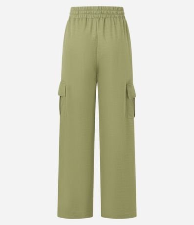 Pantalón Ligero en Malla Orly con Bolsillos Laterales 7