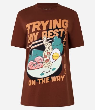 Remera en Algodón con Estampa Lámen 3