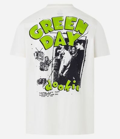 Remera Regular en Algodón con Estampa Green Day 6
