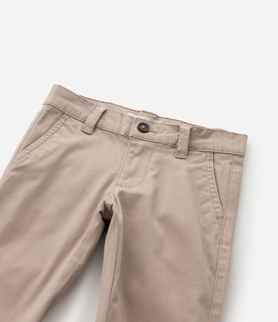 Pantalón Infantil en Sarga con Bolsillo Cuchillo y Cinturón - Talle 1 a 6 años 6