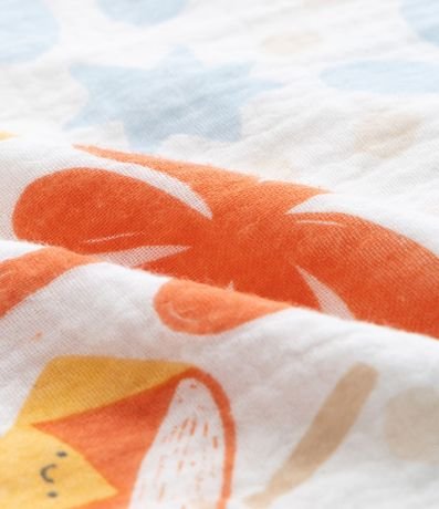 Enterito Infantil con Estampa de Animalitos - Talle 0 a 18 Meses 3