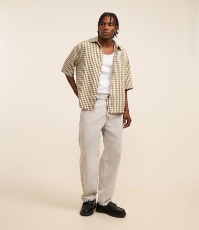 Pantalón Baggy Jeans con Bolsillos