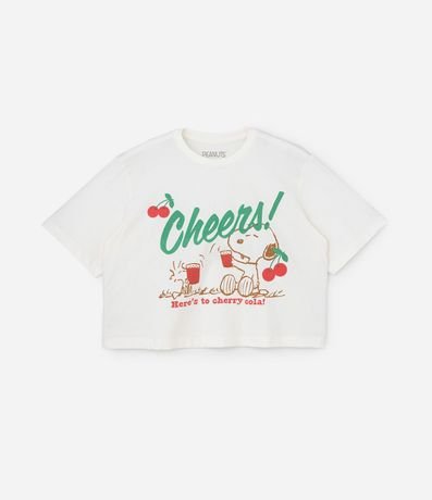 Remera Boxy con Estampa de Snoopy Curve & Plus Size 4