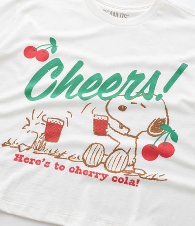 Remera Boxy con Estampa de Snoopy Curve & Plus Size 6