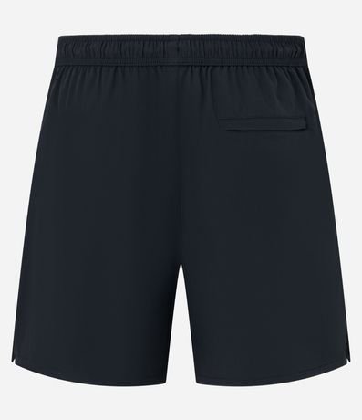 Bermuda Deportiva con Cordón Contrastante y Bolsillo 7