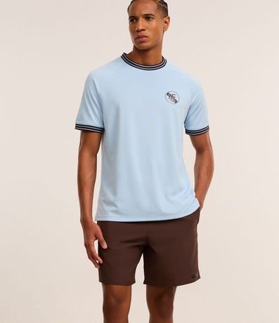 Bermuda Deportiva con Cordón Contrastante y Bolsillo 5