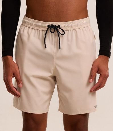 Bermuda Deportiva con Cordón Contrastante y Bolsillo 2