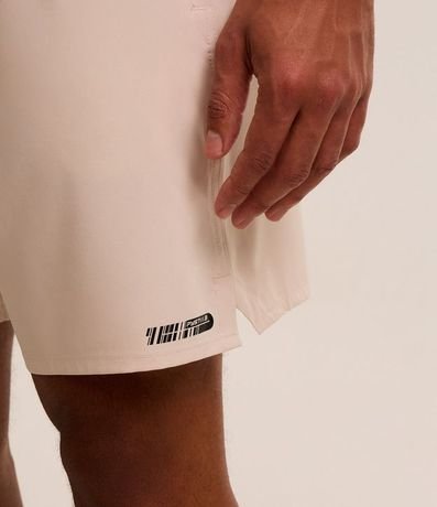 Bermuda Deportiva con Cordón Contrastante y Bolsillo 3