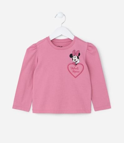 Remera Infantil con Estampa Minnie - Talle 1 a 6 años