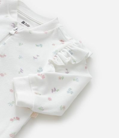 Mono Infantil en Plush con Volados - Talle 0 a 18 meses 8