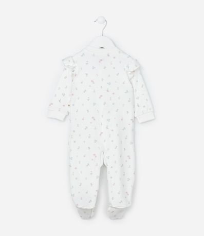 Mono Infantil en Plush con Volados - Talle 0 a 18 meses 3