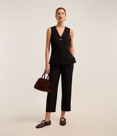 Chaleco Sastre con Botones y Bolsillos Embutidos 2