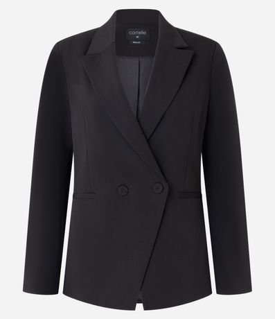 Blazer Sastre con Traspase con Botón 6