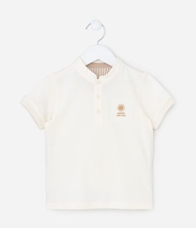 Conjunto Infantil en Piquet con Bordado de Sol Under The Sun - Talle 1 a 6 años 2