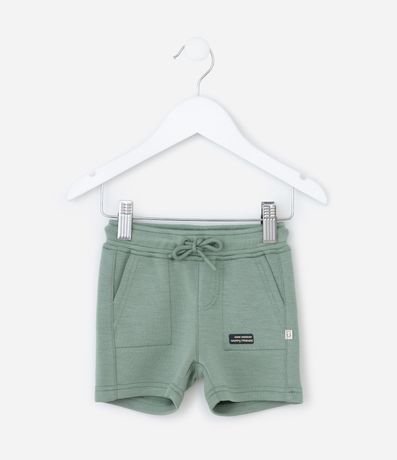 Bermuda Infantil con Bolsillos y Lazo - Talle 0 a 18 meses 1