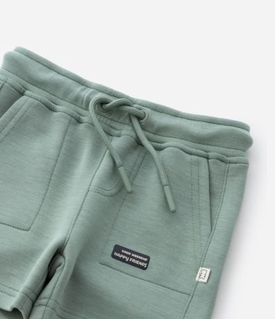 Bermuda Infantil con Bolsillos y Lazo - Talle 0 a 18 meses 4