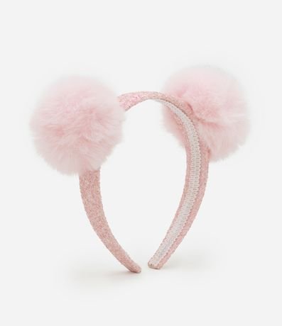 Vincha Infantil con Pompones - Talle único
