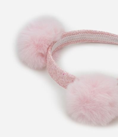 Vincha Infantil con Pompones - Talle único 2